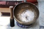 10-Inch Diameter Full Moon Singing Bowl – Hand-Hammered in Nepal