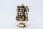 7 Roll Tibetan Dharma Wheel handmade in Nepal