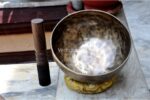 9-Inch Diameter Full Moon Singing Bowl handmade in Nepal