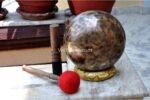 9-Inch Diameter Full Moon Singing Bowl handmade in Nepal