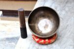 5-Inch Diameter Handmade Full Moon Singing Bowl from Nepal – Meditation and Sound Healing Tool