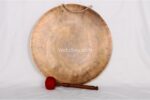 Tibetan Gong for Sound Healing and Meditation – Handmade Gong from Nepal with Sacred Symbols – Deep Resonant Tones for Spiritual Practice