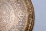Tibetan Gong for Sound Healing and Meditation – Handmade Gong from Nepal with Sacred Symbols – Deep Resonant Tones for Spiritual Practice