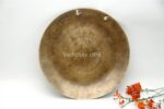 Full Tibetan Mantra Etched Gong – Handmade Gong from Nepal – Deep Resonance for Chakra Healing and Meditation – Fully Etched with Sacred Mantras