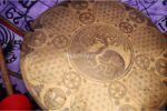 Yin Yang Tree Tibetan Gong – Hand-Etched Gong for Meditation and Chakra Healing – Handmade in Nepal
