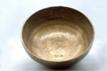 Extra large handmade Shiva singing bowl with Nataraja center, Tibetan mantras, Om symbols, and Shree Yantra on the base