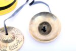 2.5 Inch Om Namah Shivaya Tingsha – Engraved Tibetan Meditation Chimes Handmade in Nepal