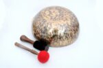 12-Inch Old Finish Head Therapy Singing Bowl with Mallet, Cushion & Felt Drum Stick