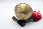 antique Tibetan Goalbati Buddha singing bowl collected from Himalaya – old heavy meditation bowl