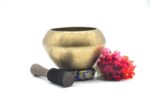 antique Tibetan Goalbati Buddha singing bowl collected from Himalaya – old heavy meditation bowl