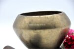 antique Tibetan Goalbati Buddha singing bowl collected from Himalaya – old heavy meditation bowl