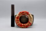 Antique Thadobati singing bowl with straight walls and flat bottom – 6.5 inch Himalayan bowl