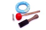 7-Inch Old Finish Handmade Singing Bowl with Cushion, Mallet & Mantra Bracelet