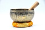 6.5 inch antique Koprebati singing bowl collected from Himalaya – old Tibetan sound bowl