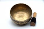 6.5 inch antique Koprebati singing bowl collected from Himalaya – old Tibetan sound bowl