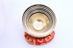 Plain Shiny Singing Bowl Set of 7 with flat cushions, mallets, and carry case – handmade in Nepal